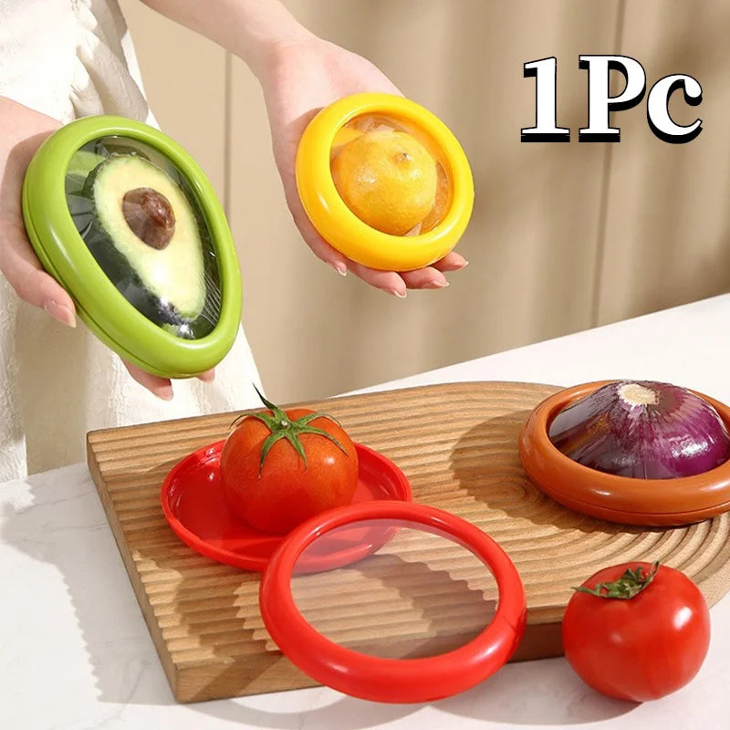 Fresh-Keeping Storage Box for Avocado, Tomato & Veggies Food Storage Container Babs