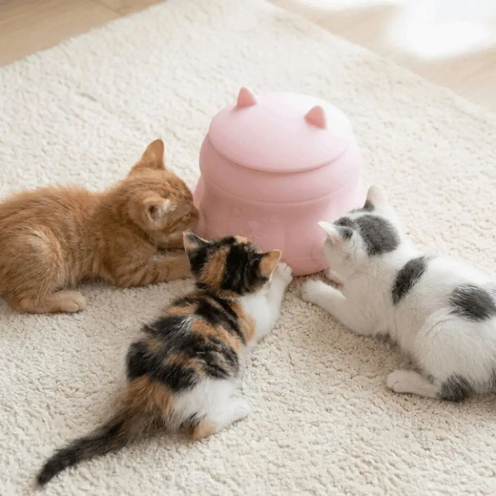 Silicone Pet Nursing Bottle – Bionic Nipple Kitten Feeder Pet Nursing Bottle Babs