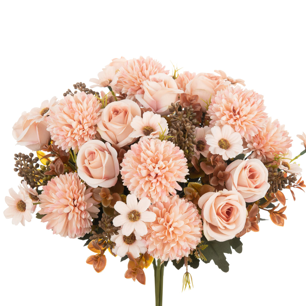 Silk Rose Artificial Flowers – Wedding, Home & DIY Décor Artificial Silk Flowers Babs color 5 1 pc