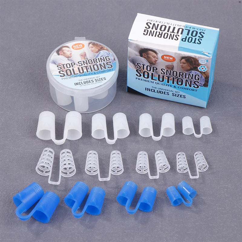 Silicone Nasal Dilators for Better Sleep & Breathing – 4/8 Pcs Nasal Dilator Babs
