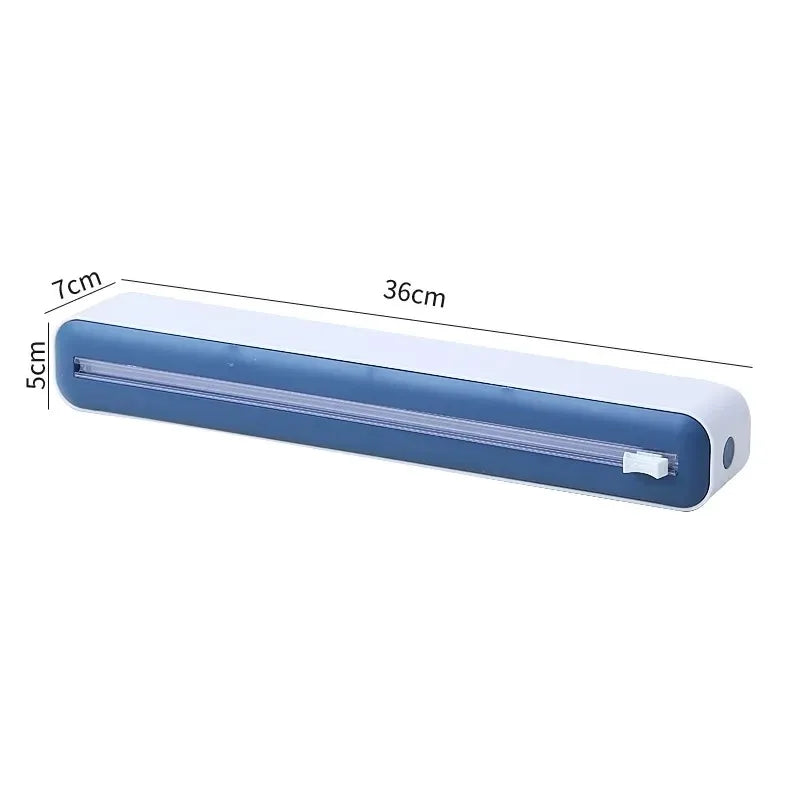 Food Wrap Dispenser with Slide Cutter | Clean Cuts Every Time Food Wrap Dispenser Babs