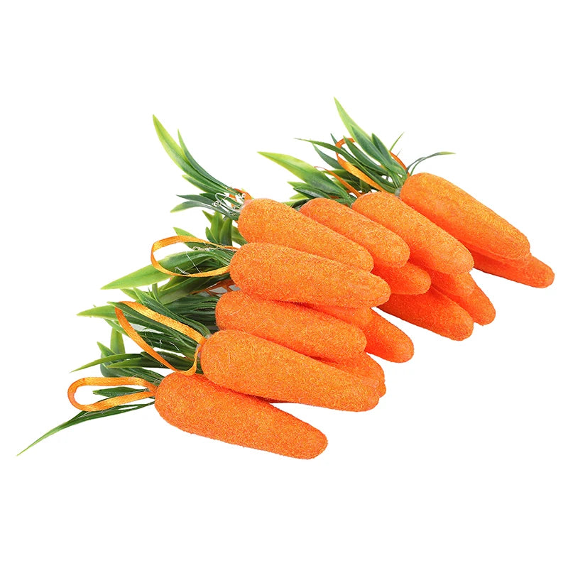 Easter Foam Carrot Ornaments – Hanging Tree Pendants & Party Decor Easter Hanging Ornaments Babs