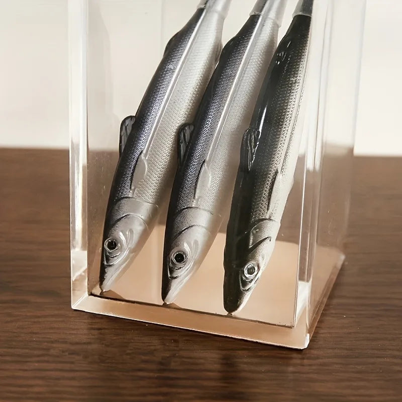 2-Pack Fish-Shaped Ballpoint Pens | Fun Marine Stationery Gift Novelty Ballpoint Pen Babs