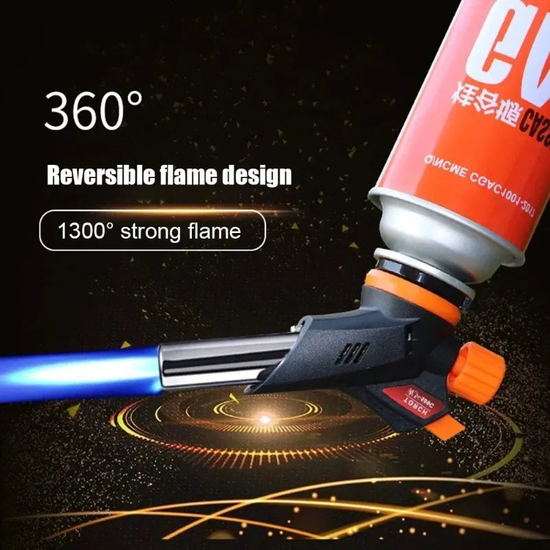 Adjustable Butane Jet Torch Lighter for BBQ, Cooking & Welding Butane Jet Torch Babs