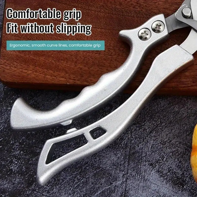 Stainless Steel Kitchen Scissors – Multi-Function BBQ Cutter Kitchen Scissors Babs