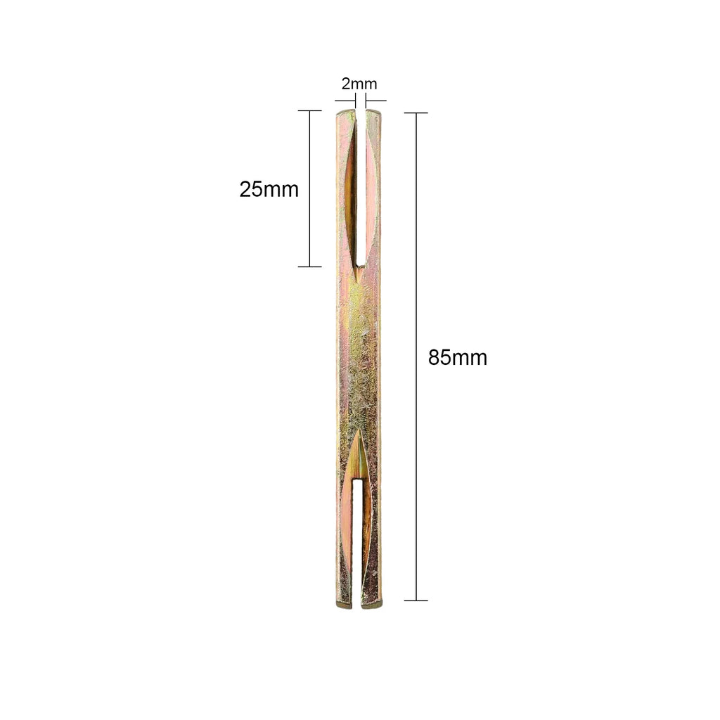 8mm Square Door Handle Spindle Pin 85–130mm Galvanised Iron Door Handle Spindle Babs