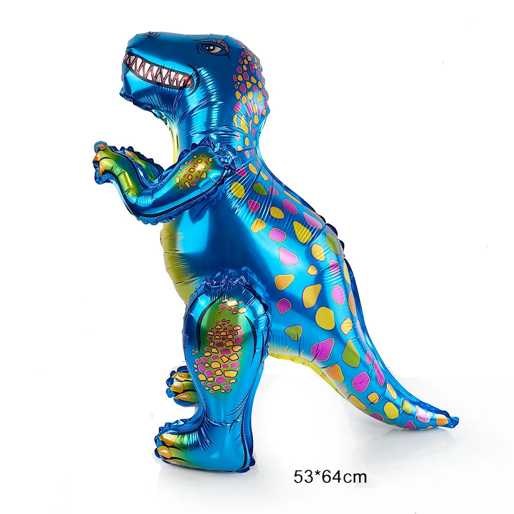 Blue Dinosaur Birthday Party Supplies – Balloons, Plates & More Party Supply Set Babs Burgundy