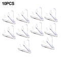 10pcs Acrylic Coin Display Stand Easel Holder – Clear Mini Rack Coin Display Stand Babs M