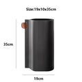 Modern Minimalist Metal Vase – Nordic Style Home Décor Decorative Metal Vase Babs Black-High
