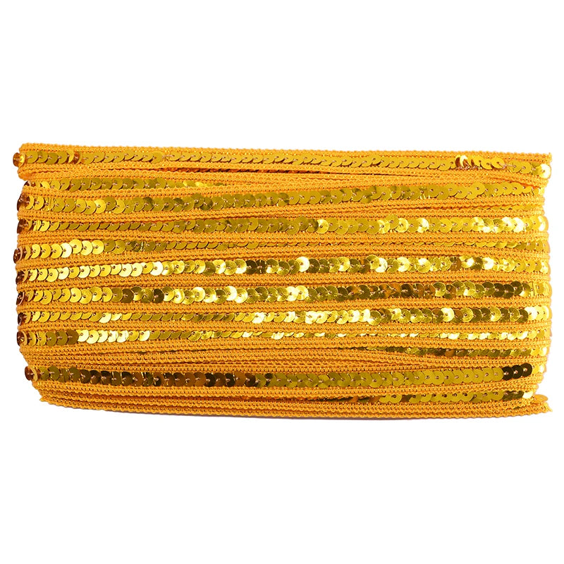 5M Sequin Ribbon Lace Trim 12mm – Bridal DIY Sewing Craft Sequin Lace Trim Babs