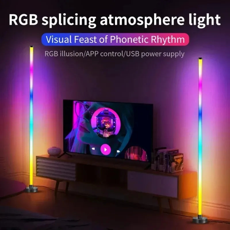 Smart RGB LED Floor Lamp | App Control & Music Sync RGB Floor Lamp Babs
