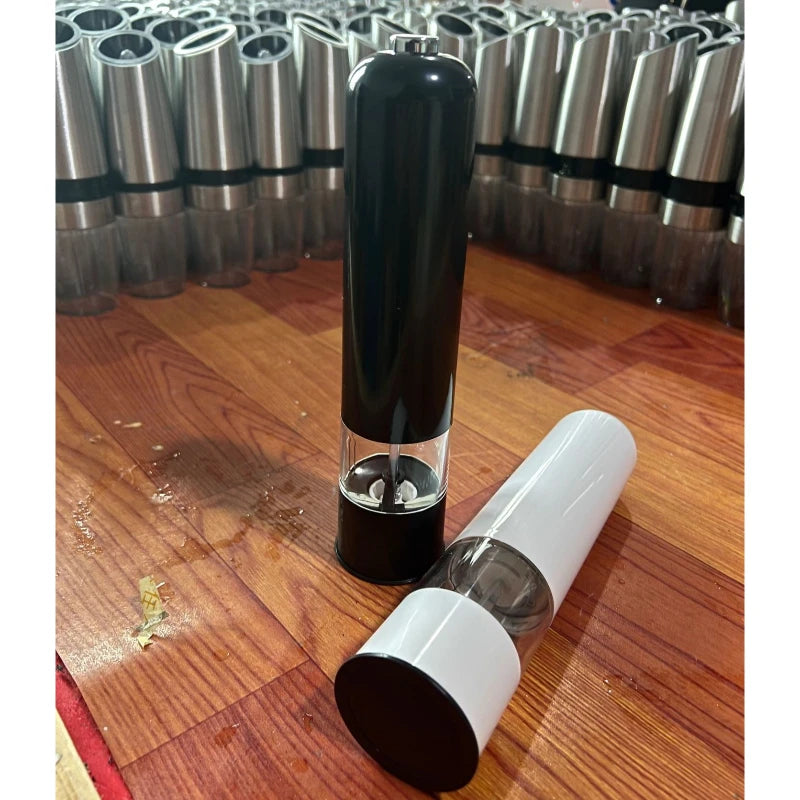 Electric Salt & Pepper Grinder – Adjustable Coarseness Mill Electric Spice Grinder Babs