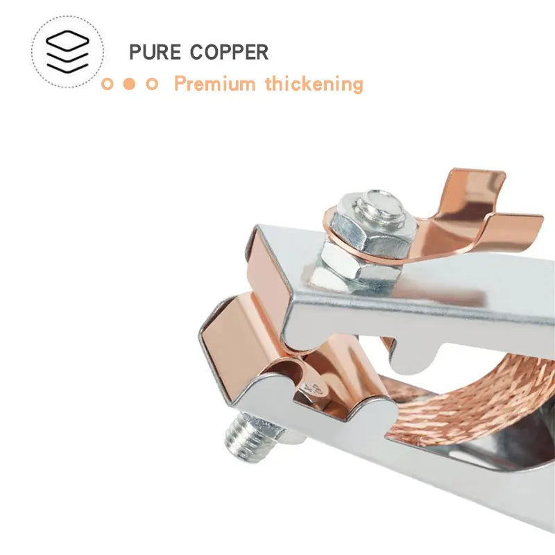 Welding Ground Clamp 300A 500A 800A – Copper-Plated Earth Clip Welding Ground Clamp Babs