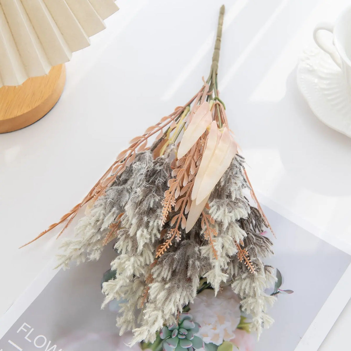 Artificial Silk Reed Stems – Wedding, Garden & Party Decor Artificial Floral Stems Babs
