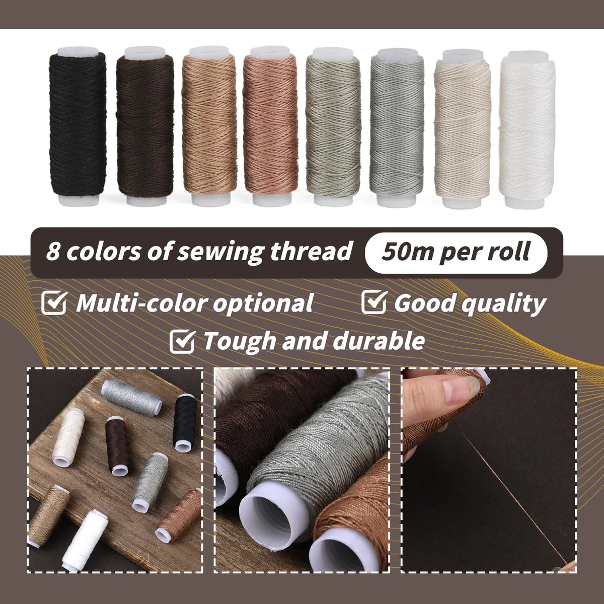 32-Pc Heavy Duty Upholstery Sewing Kit – Leather Awl & Needles Upholstery Sewing Kit Babs