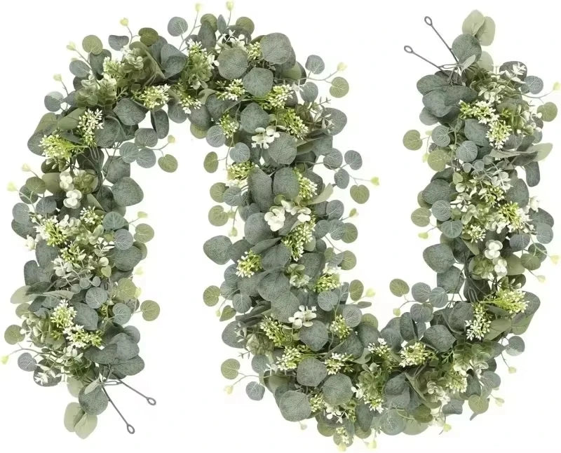 Artificial Greenery Vine Garland – Wedding & Holiday Decor Artificial Vine Garland Babs 1 1pc