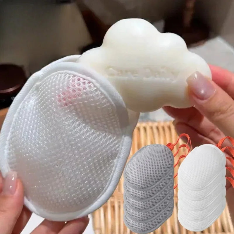 Foaming Soap Mesh Bag – Exfoliating Bath Sponge Bubble Maker Bath Exfoliating Sponge Babs