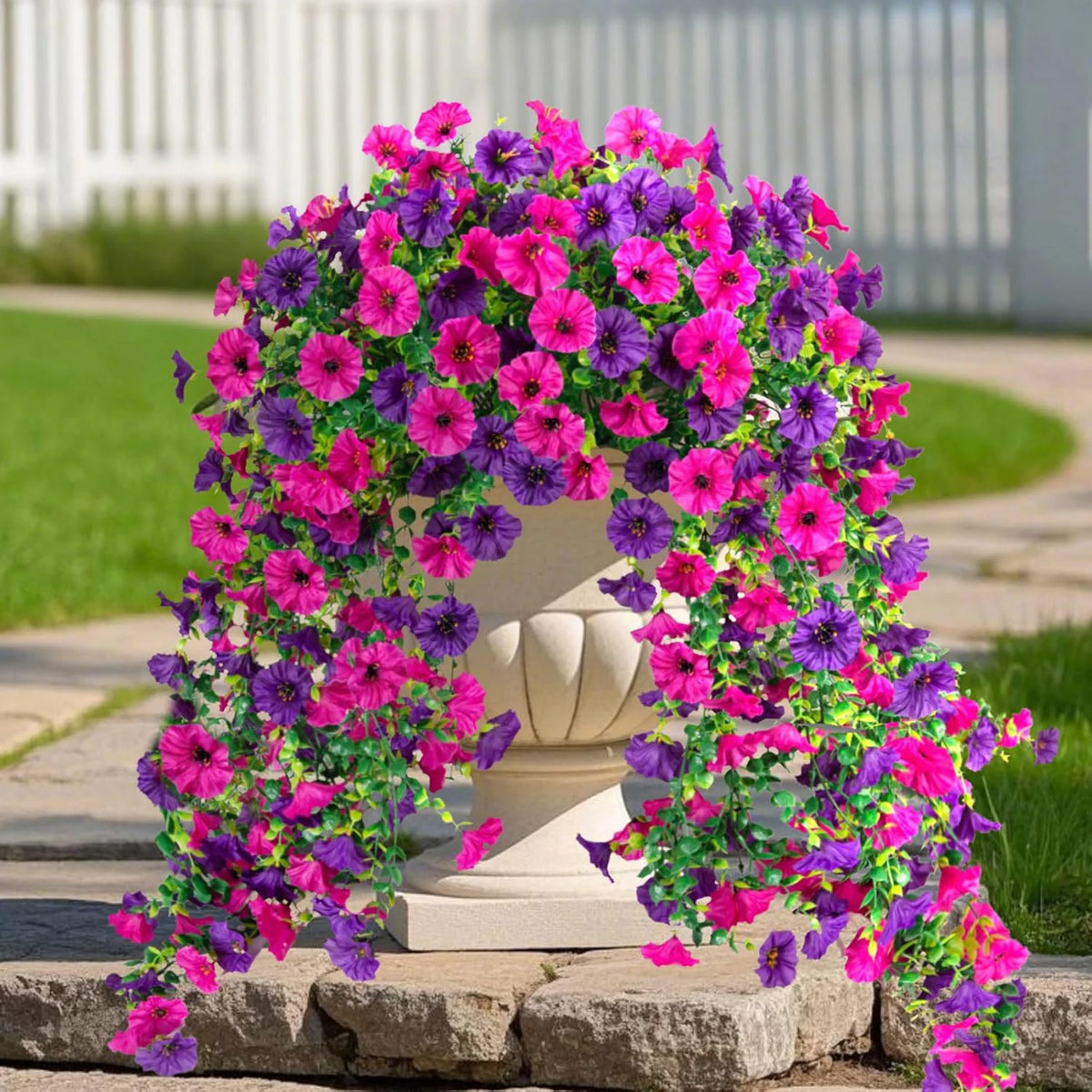 Artificial Morning Glory Vine Flowers – Wedding & Home Decor Artificial Flower Vine Babs