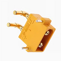 XT30PW Right Angle Connectors 10 Pair – Male & Female RC Plugs RC PCB Connector Babs Yellow
