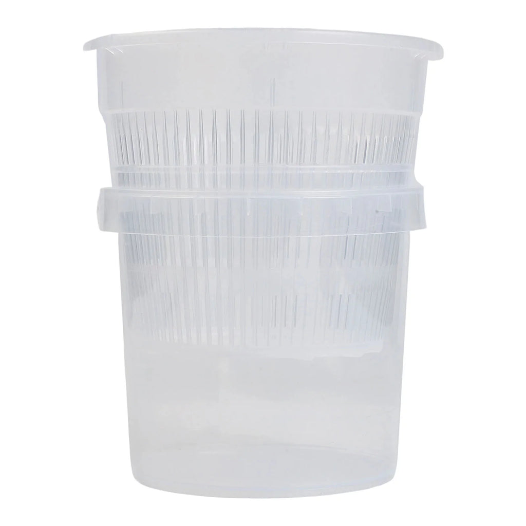 Self-Watering Orchid Pot | Transparent Plastic Planter with Holes Self-Watering Planter Babs