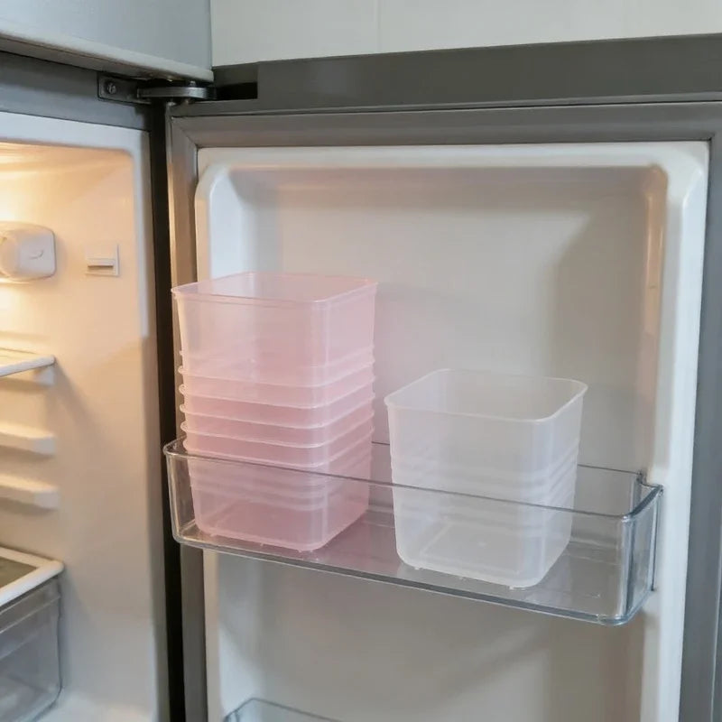 2-Pack Food Grade Fridge Door Organizer & Storage Bins Fridge Storage Organizer Babs