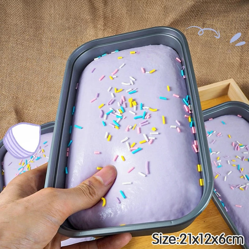 Taro Cake Squishy Slow Rebound Fidget Squeeze Toy | Gift Squishy Fidget Toy Babs S1