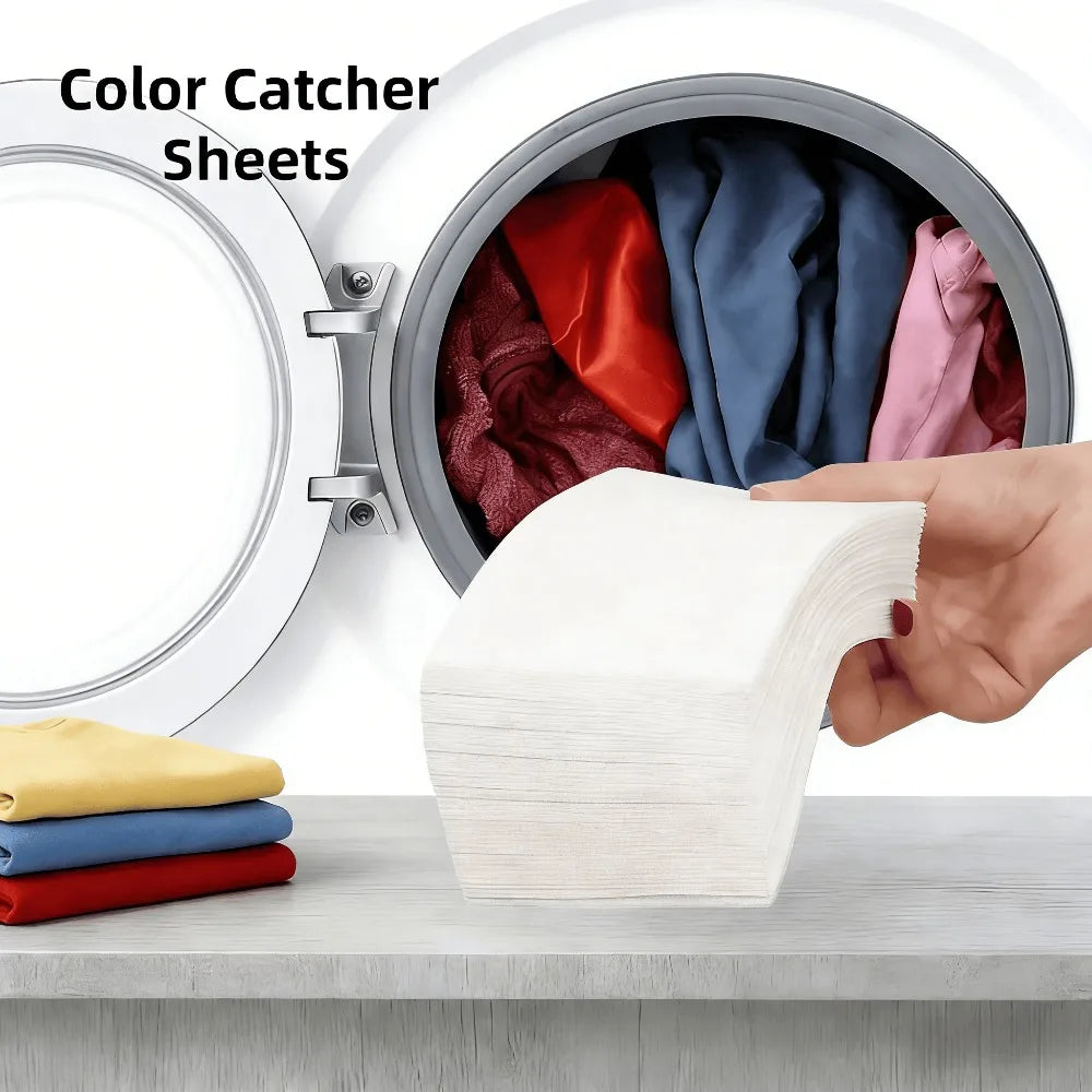 Color Catcher Laundry Sheets – Anti Color Run & Dye Trapping Color Catcher Sheets Babs