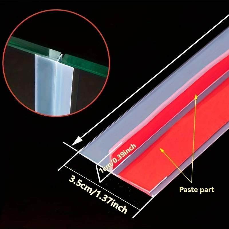 Silicone T-Shape Windproof Sealing Strip – Doors & Glass Gaps Door Sealing Strip Babs