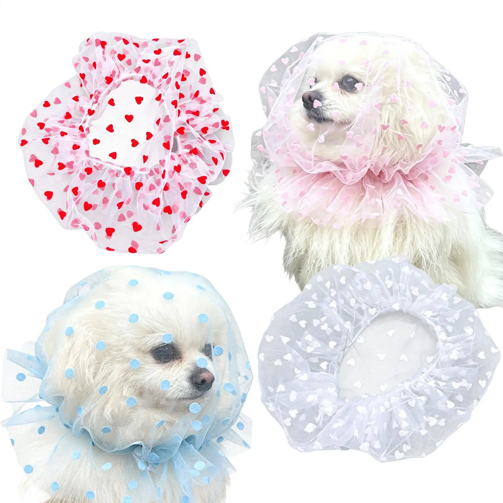 Breathable Dog Head Net Mask | Adjustable Anti-Scavenge Pet Veil Pet Protective Mask Babs