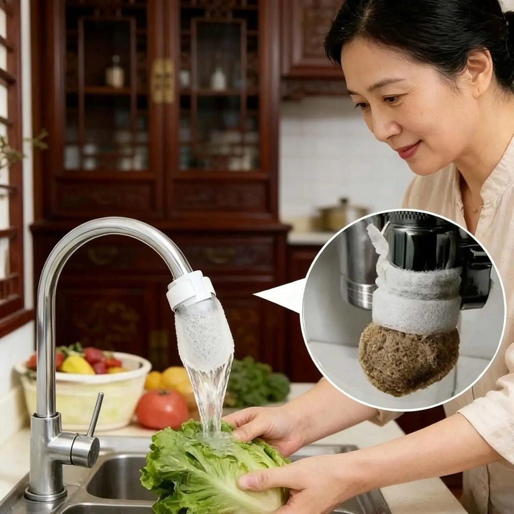 Faucet Filter Cotton – Anti-Splash Tap Water Purifier Faucet Water Filter Babs