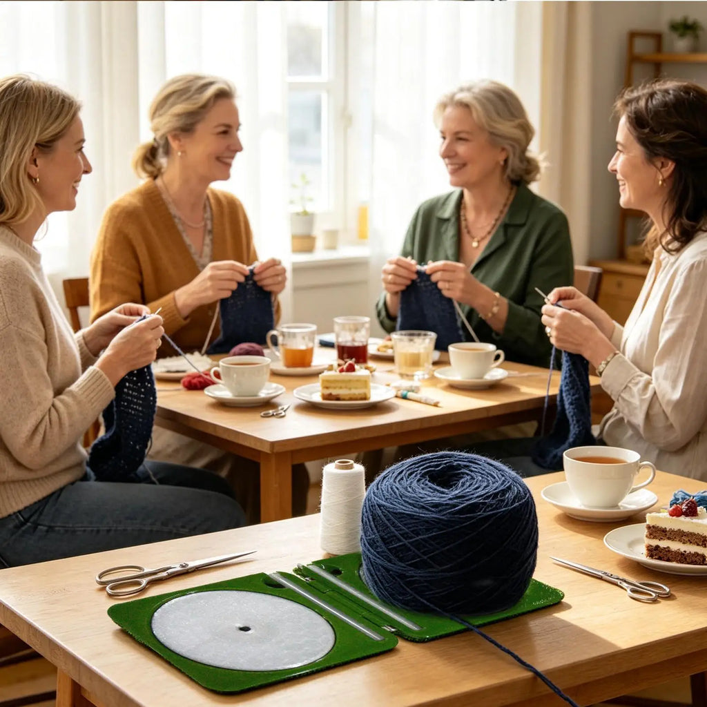 Portable Yarn Holder & Winder Organizer for Knitting & Crochet Yarn Holder Organizer Babs