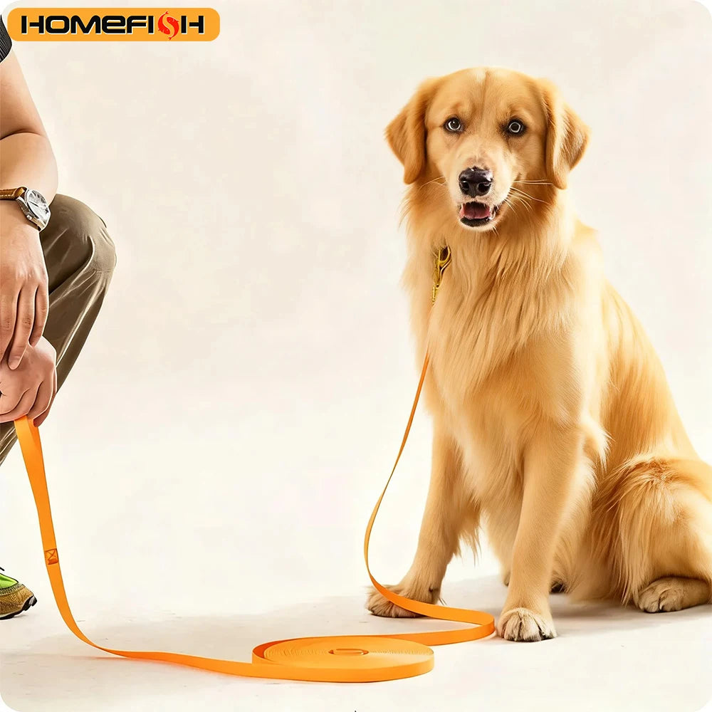 Long PVC Dog Leash – Waterproof, Durable, Easy Clean Dog Leash Babs