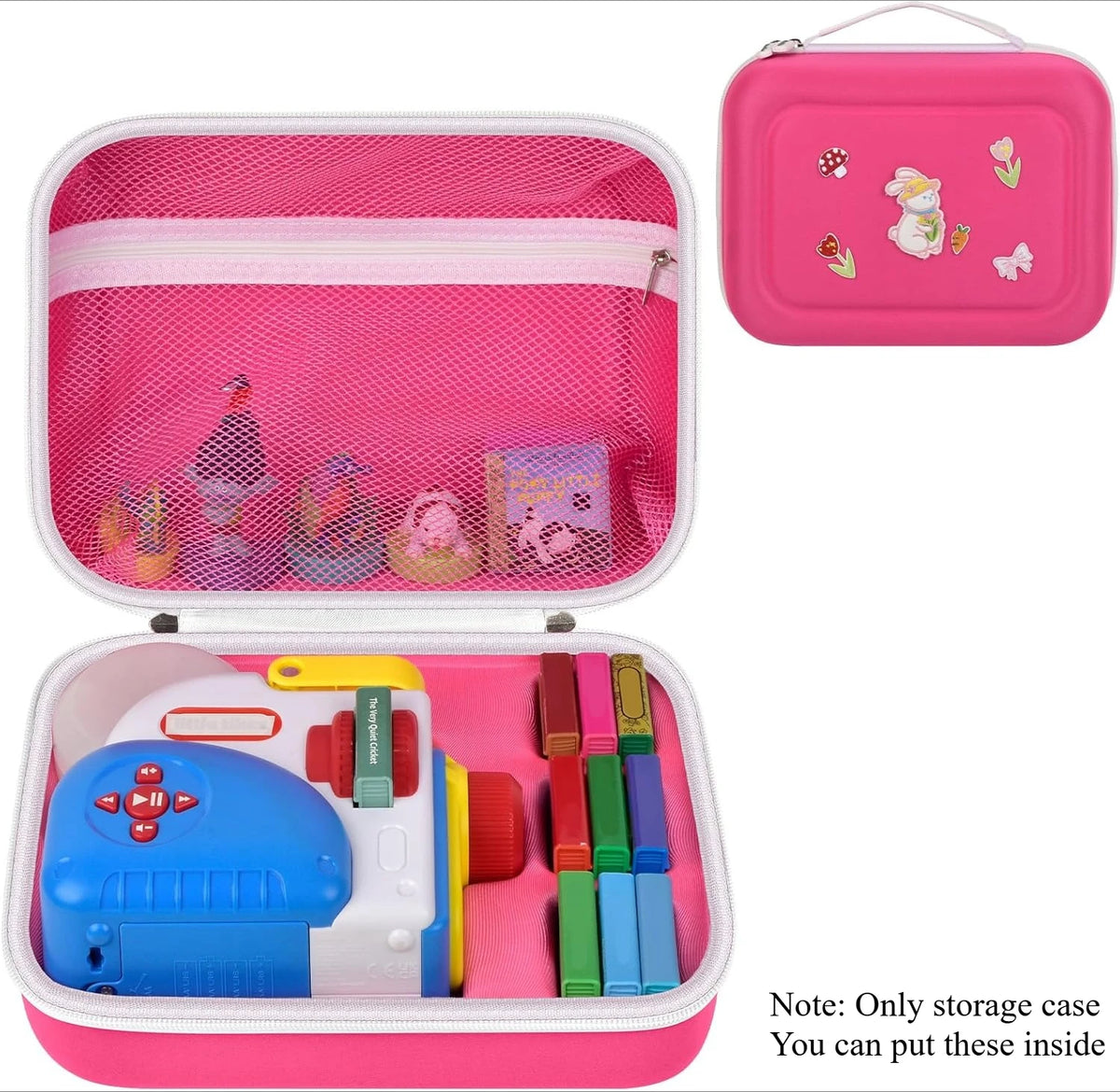 Little Tikes Story Dream Machine Storage Case + 5 DIY Patches Toy Storage Case Babs