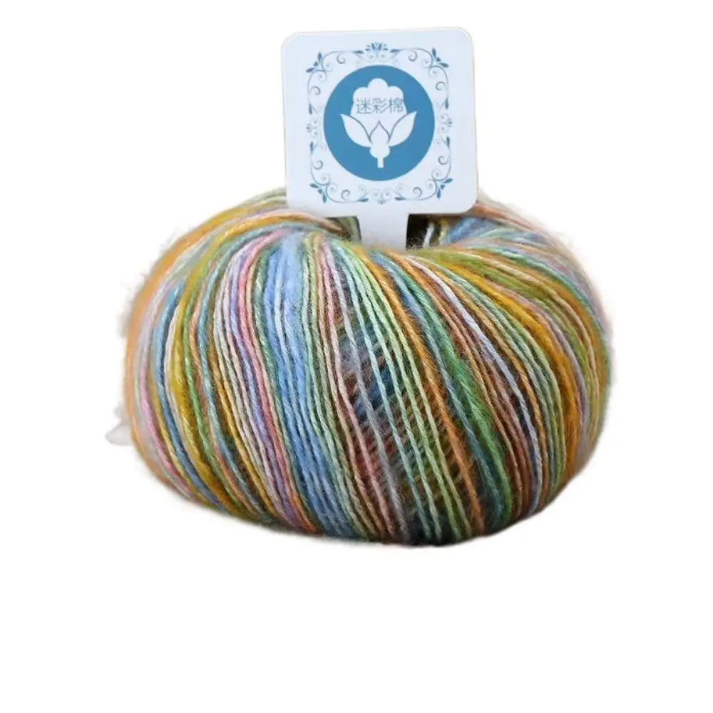 Multicolored Variegated Worsted Knitting Yarn – Super Soft Knitting Yarn Babs Style 1