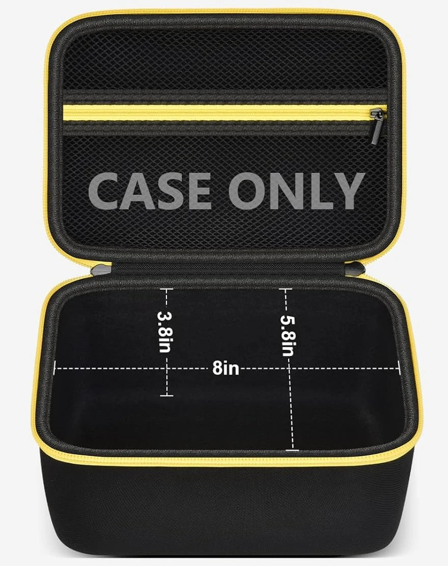 Hard Case for 200–220W Power Inverters & 18V 20V Batteries Inverter Carrying Case Babs black