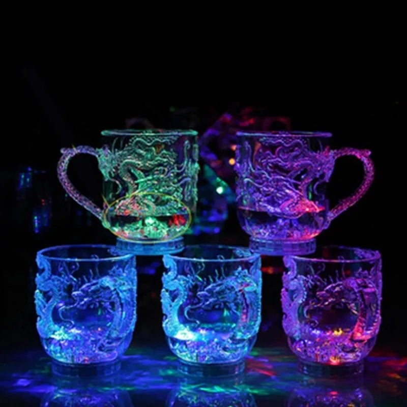 LED Color Changing Dragon Cup – Water Activated Light-Up Light-Up Drinkware Babs