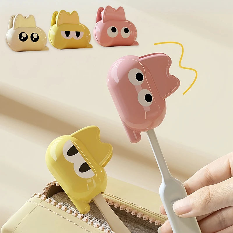 Toothbrush Head Covers – Portable Travel Protector Caps Toothbrush Protector Cap Babs
