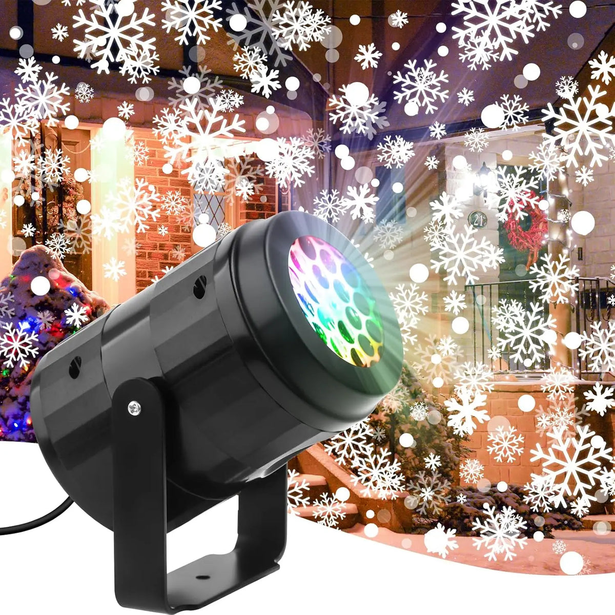 Christmas Snowflake Projector Light – IP65 Waterproof Outdoor Projector Light Babs Black 3PCS