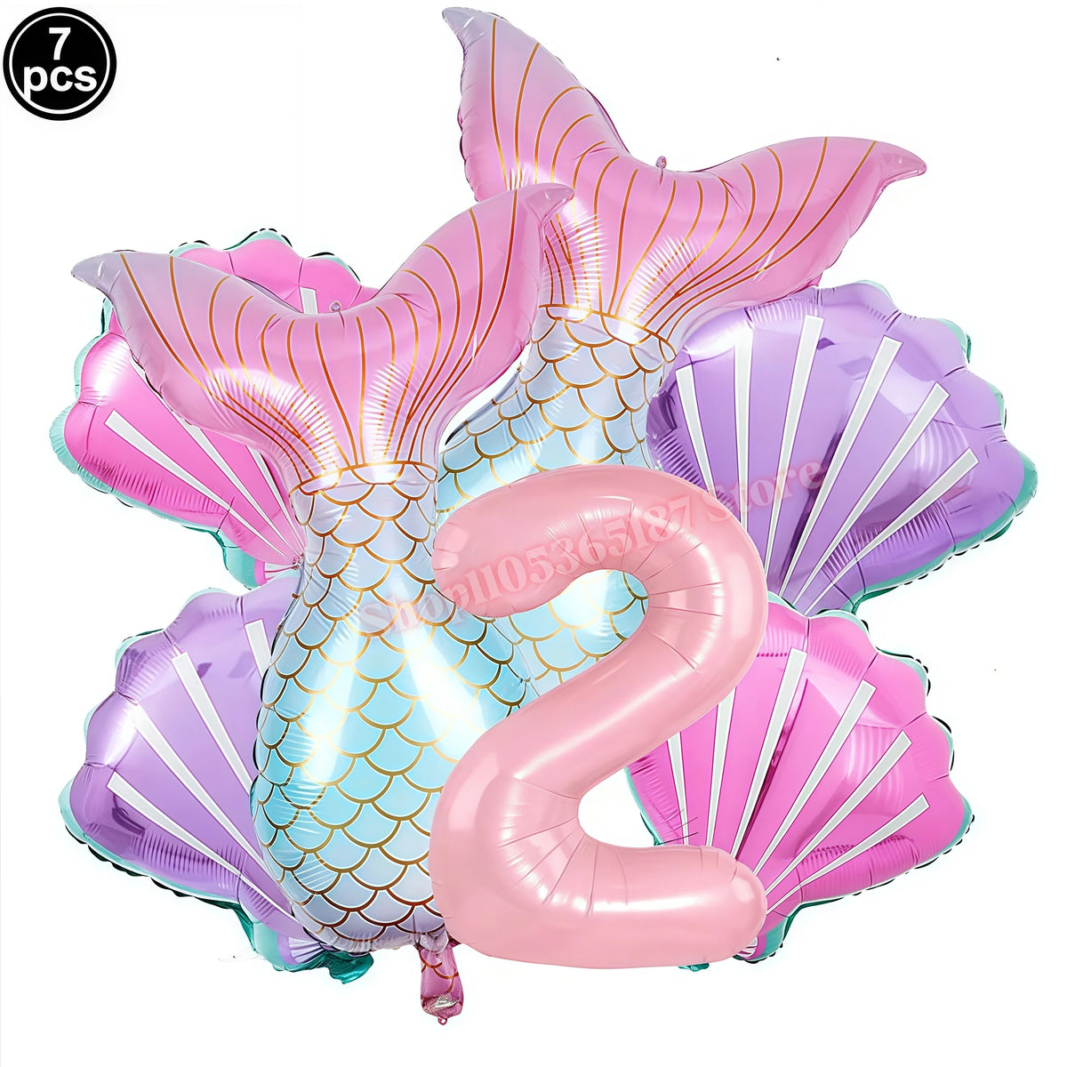 Mermaid Birthday Party Decorations Set – Plates, Cups & More