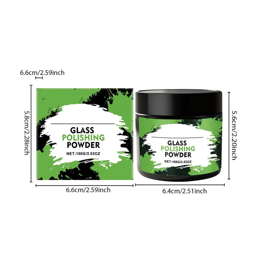 Glass Polishing Powder – Windshield & Window Scratch Restorer Glass Polishing Powder Babs
