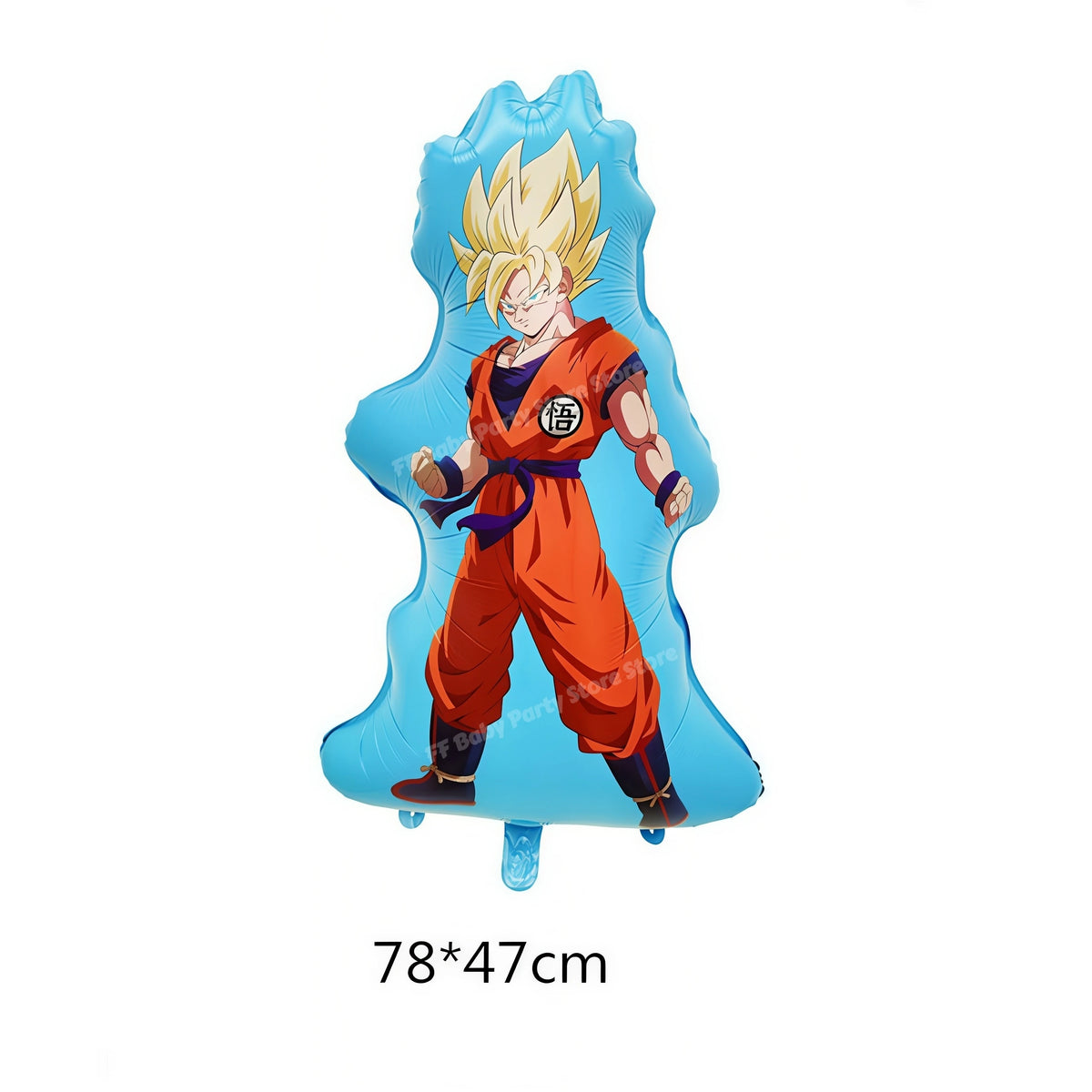 Dragon Ball Z Birthday Party Supplies – Goku Plates & Balloons