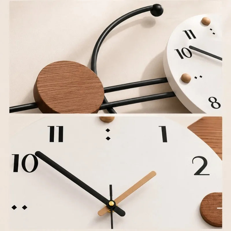 Large Modern Wall Clock Silent Quartz Minimalist Décor 100cm Decorative Wall Clock Babs