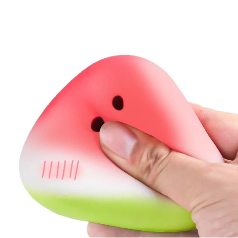 Watermelon Fidget Squeeze Toy 2/4 Pcs – Kids Party Favors Fidget Squeeze Toy Babs