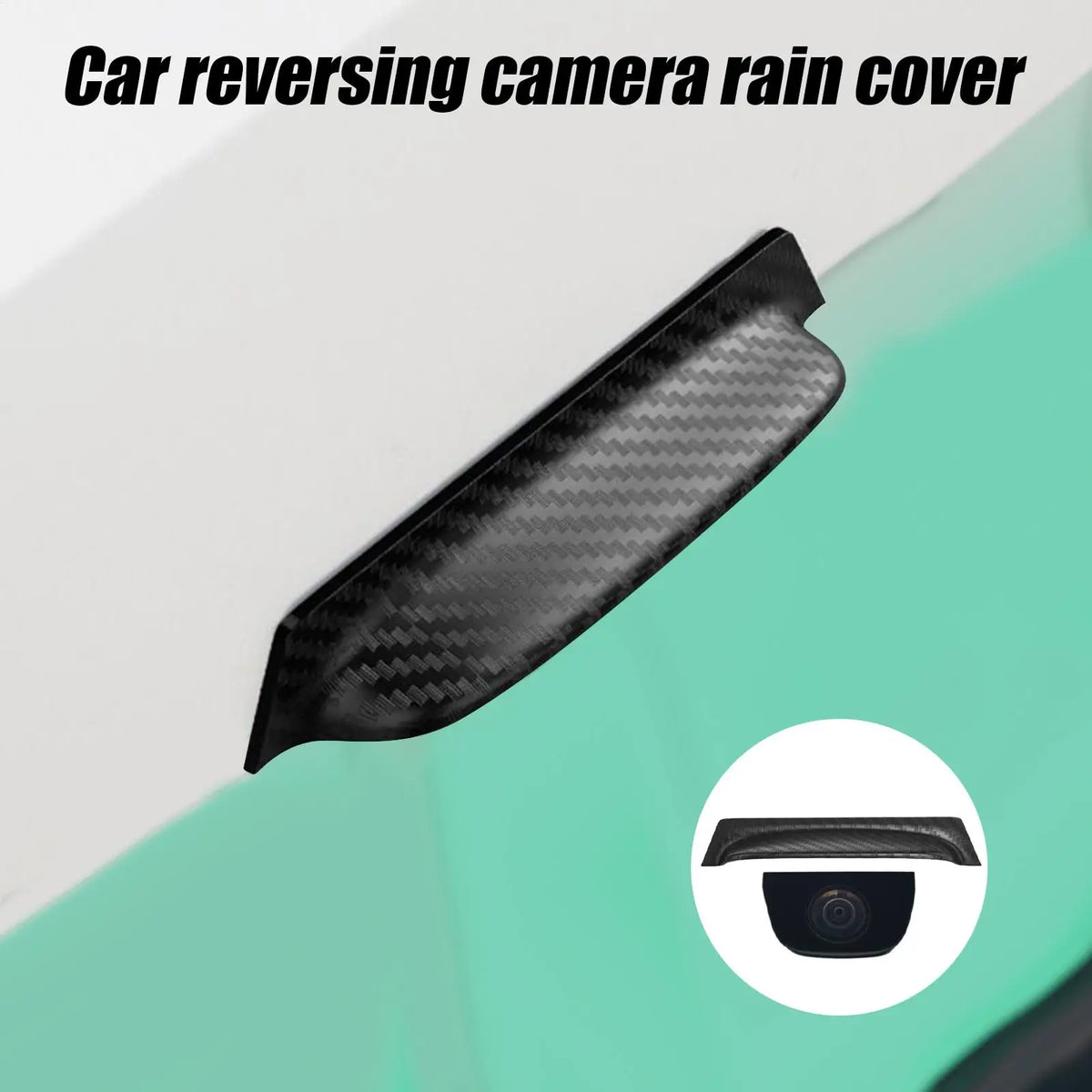 Car Rear Camera Rain Cover – 360° Rainproof Dust Shield Camera Rain Cover Babs