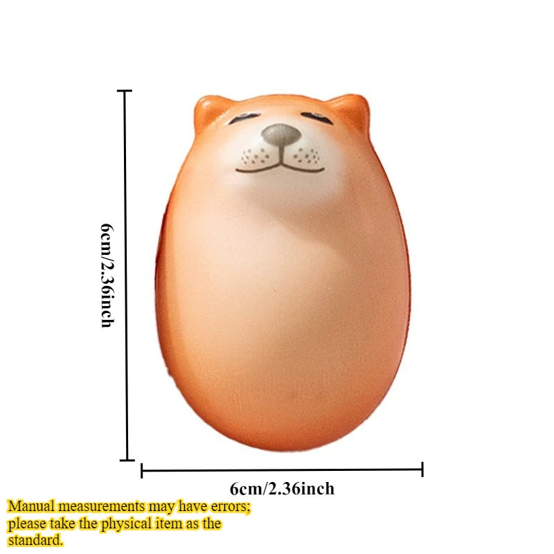 Shiba Inu Egg Figurine – Funny Novelty Gift & Desk Ornament Desktop Figurine Ornament Babs 1pc