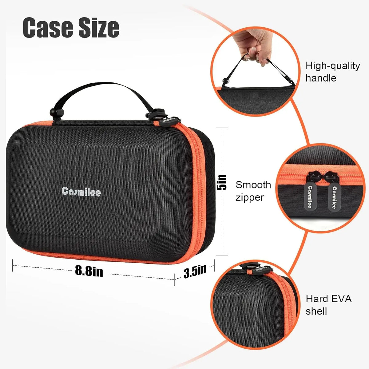 Travel Case for Circuit Breaker Finder & GFCI Outlet Tester Tool Carry Case Babs