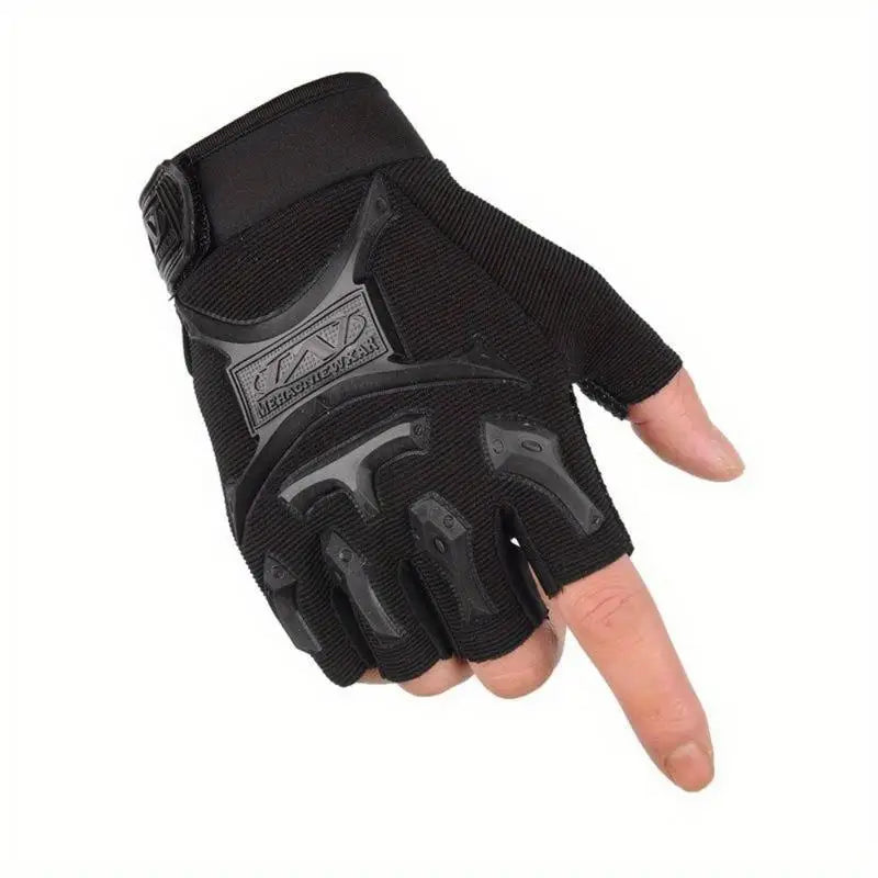 Tactical Half Finger Gloves – Anti-Slip Cycling & Climbing Tactical Sport Gloves Babs