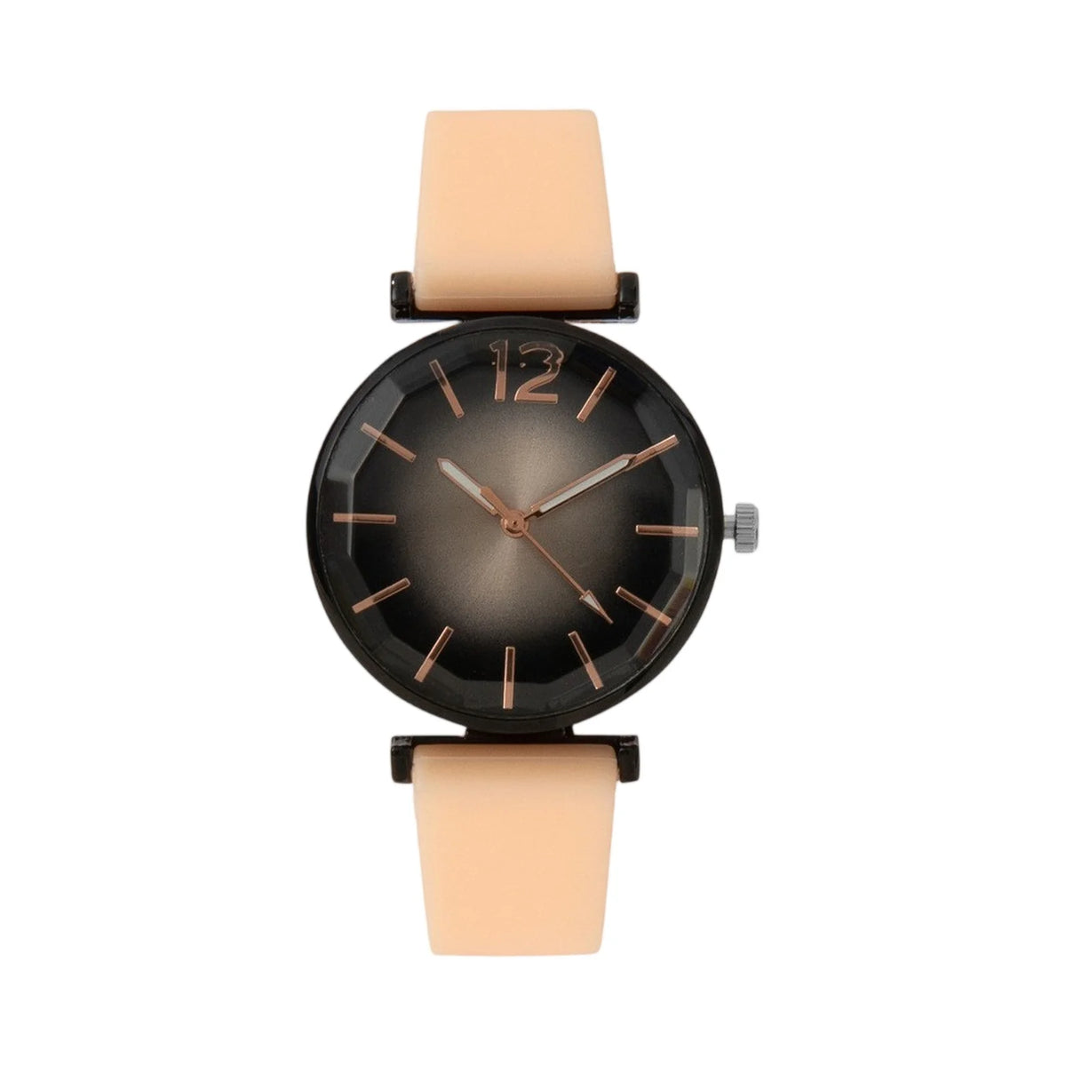 Women's Fashion Quartz Watch – Black Dial & Green Strap Ladies Quartz Watch Babs