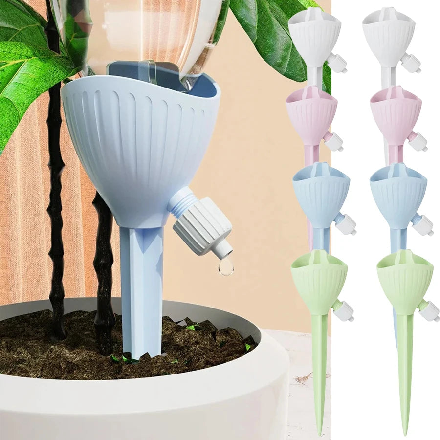 Adjustable Self-Watering Spikes – Auto Drip Irrigation Stakes Drip Irrigation Spikes Babs
