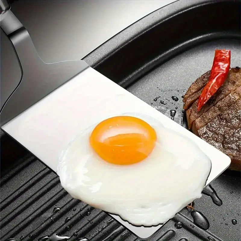 2-Piece Stainless Steel BBQ Grill Scraper & Spatula Set BBQ Spatula Set Babs